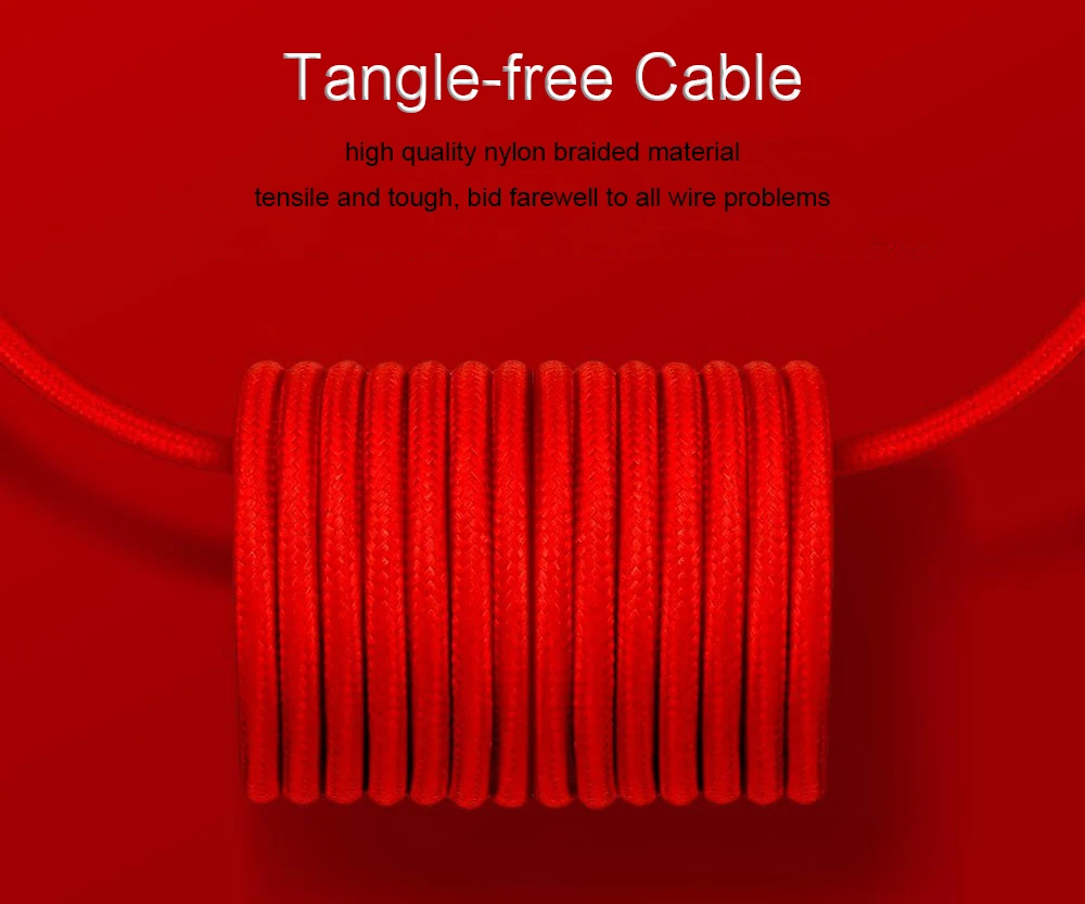  Orico Nylon 3 IN 1 Typ C beleuchtung Schnelle Lade daten sync usb Kabel Für Samsung Xiaomi Redmi5 i