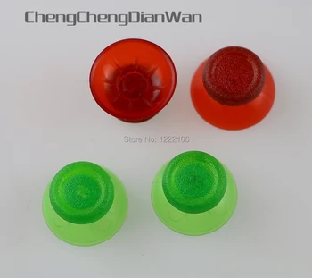 

ChengChengDianWan 60pcs 150pcs 500pcs Transparent Mushroom Thumbsticks Analog Plastic 3D Joystick Cap cover for PS4 Controller