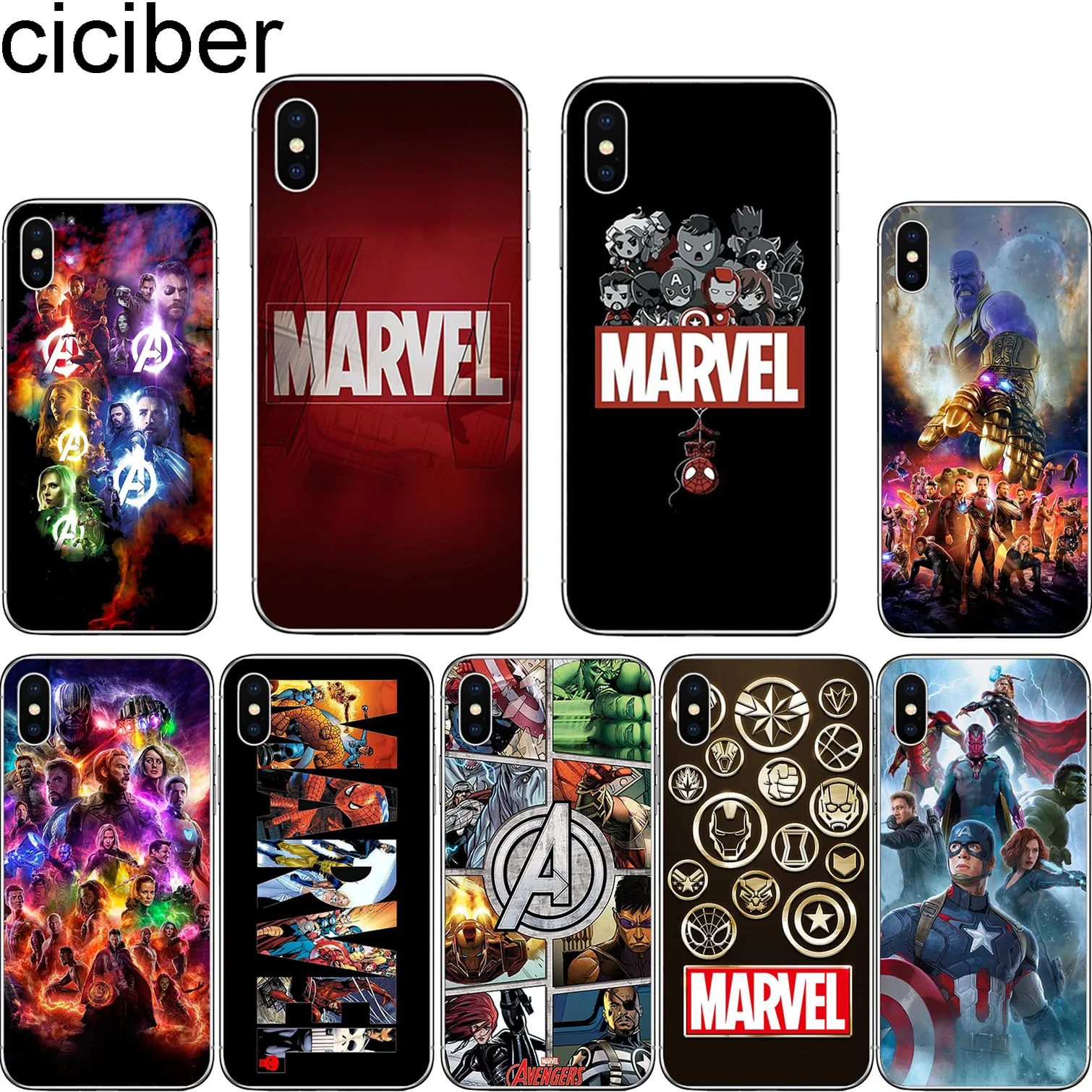 coque iphone xr art design marvel