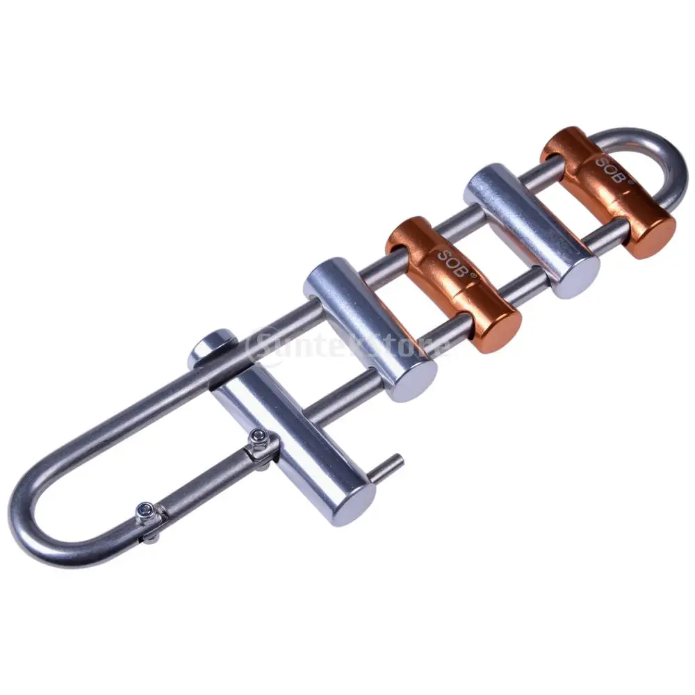 

Downhill Rock Climbing Long Rappel Rack Friction Adjustable Safety Equipment