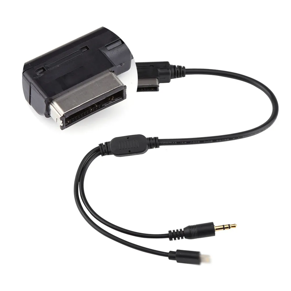 Car Auxiliary Cable AMI MDI MMI 3.5mm MP3 Auxiliary Adapter Cable Wire