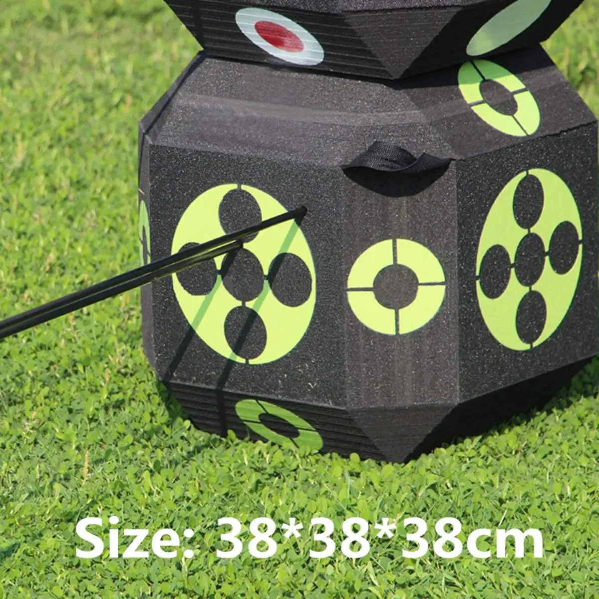 Billige Y 3D Ziel Würfel 38cm Seiten für Schießen Jagd Praxis Ausbildung Pfeil Ziel Cube Für Recurve Bogen Self Healing schaum