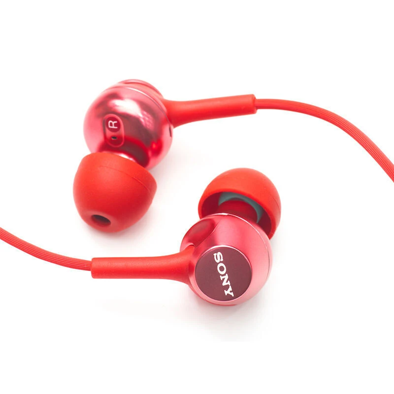 MDR EX250AP 3 5 мм L гнущиеся в ухо наушники музыкальные неодимовые драйверы для Iphone
