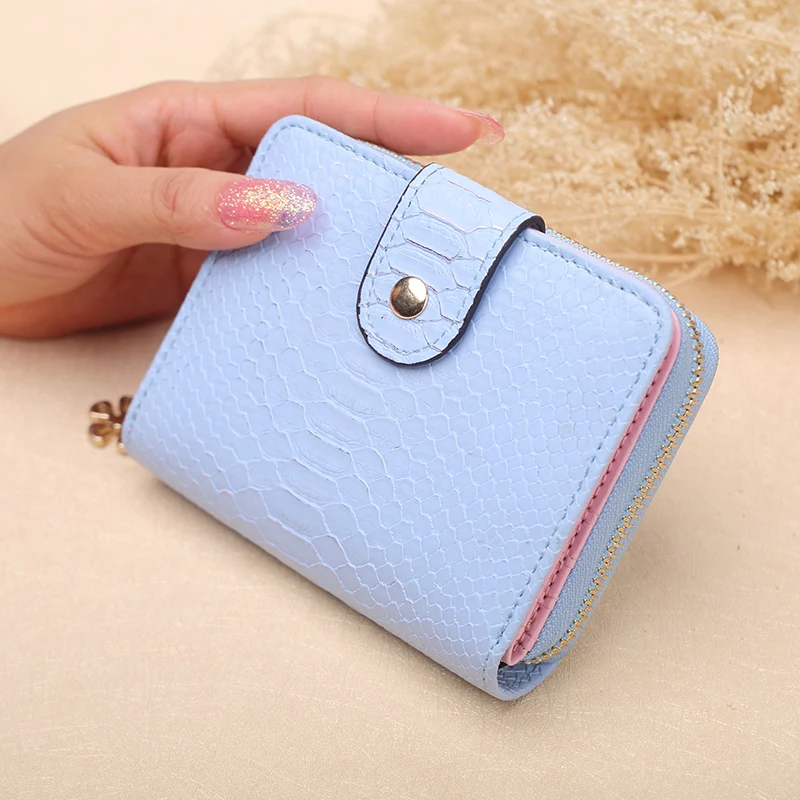 

La MaxZa 2018 New Comes Zipper&Hasp Women Wallet For Coin Card 3 Fold Wallet Multifunction Lady Mini Purse Card Top Quality