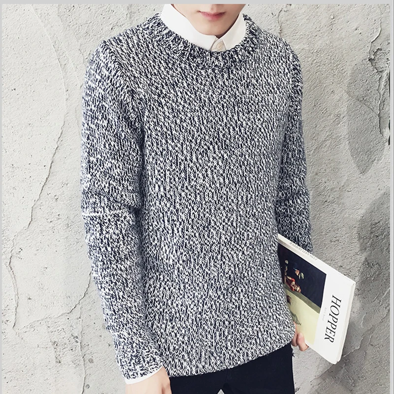High Quality font b Men b font Autumn Pullover font b Sweater b font 0 Neck
