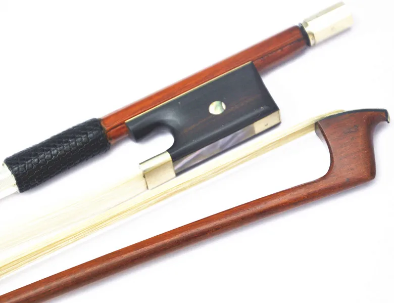 

SURVEAL Advanced Authentic Pernambuco Violin Bow Round Stick Nice Arch Special Feels Warm Tone and Sound Violino Bow Size 4/4