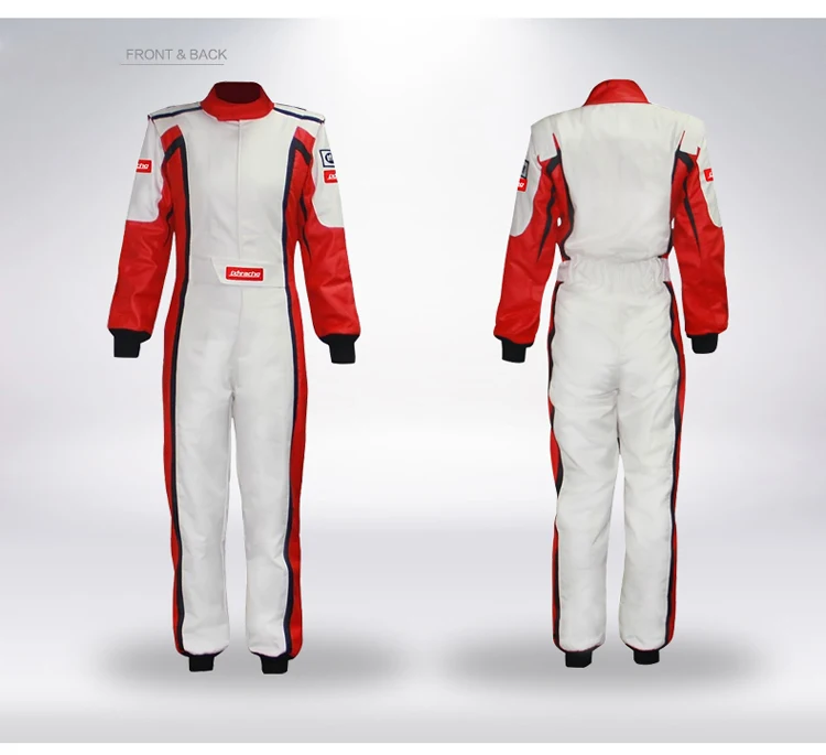 Jxhracing Nomex Fireproof Auto Karting Racing Suit Coverall with 2