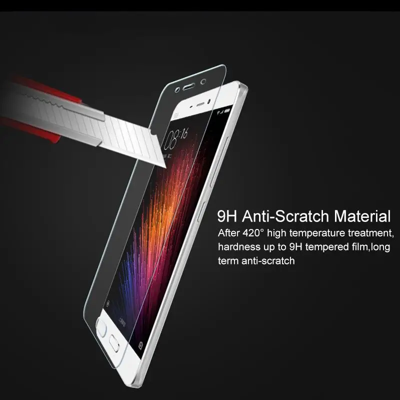 2.5D 0 3 мм предварительно mi um 9 H протектор экрана из закаленного стекла для Xiaomi 5