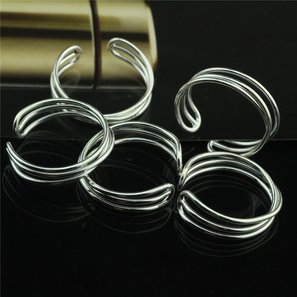 Кольцо для ног из стерлингового серебра 925 пробы 5 шт.|foot ring|ring uniquering silver |