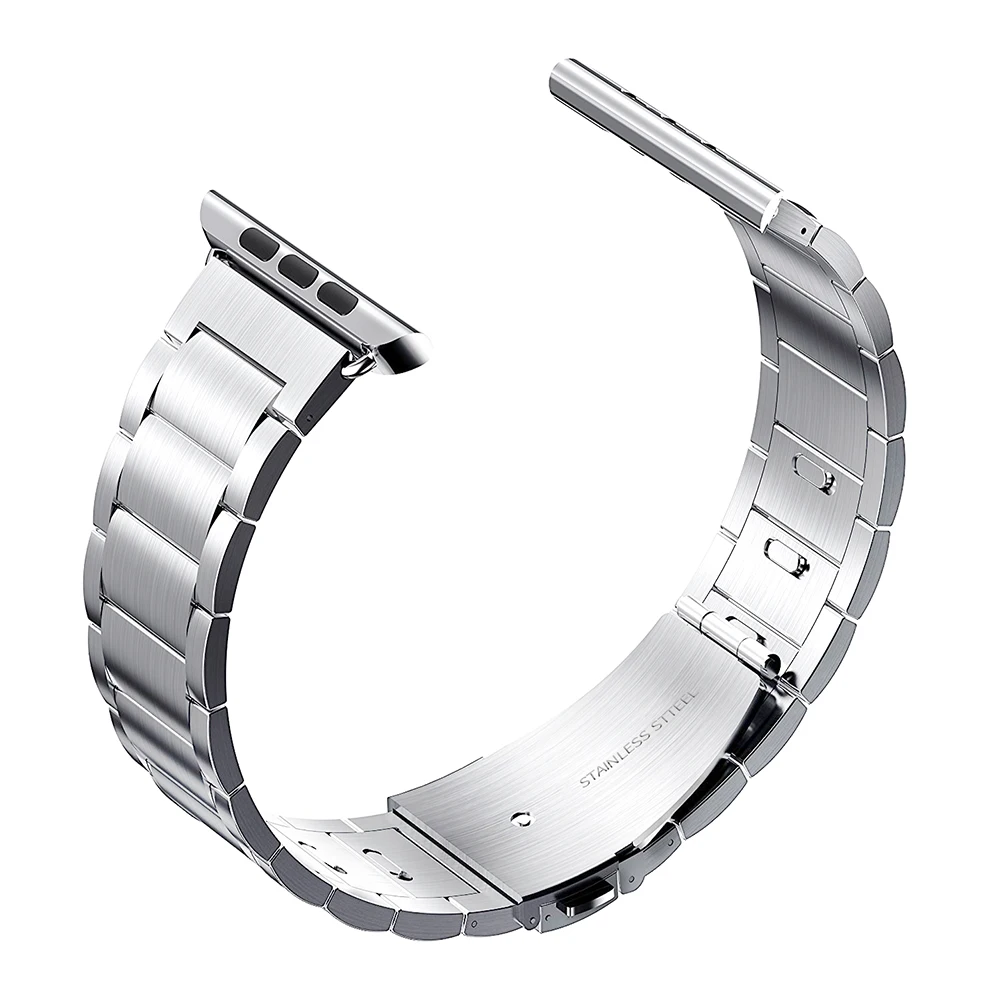 Original HOCO Stainless Steel Band for Apple Watch Band Series 5 4 3 2 1 Metal Replacement Strap for iWatch 40mm 44mm 38mm 42mm