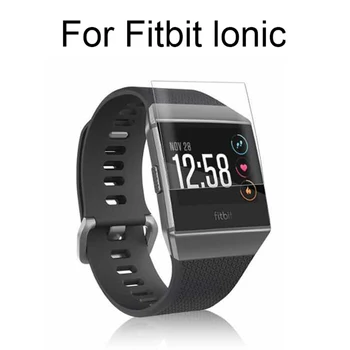 

Smart Accessories For fitbit ionic Screen Protector Film Smartwatch Accessory Transparent Explosion-proof LCD HD Full Cover