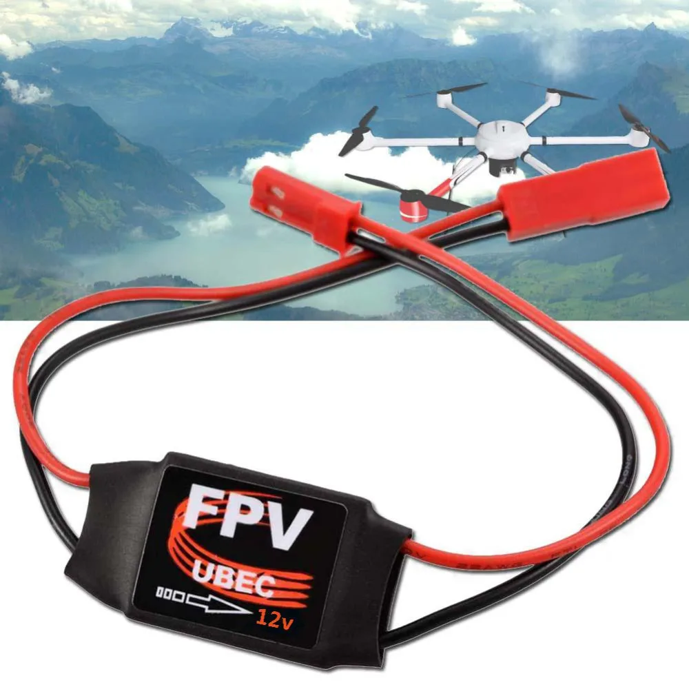 FPV 3A DC-DC преобразователь понижающий модуль UBEC 5В/12В BEC Mini для радиоуправляемых