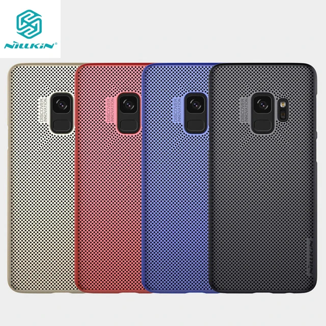 

sFor Samsung Galaxy S9 NILLKIN Heat Dissipation Matte Hard Back Cover Phone Shell For Samsung Galaxy S9+ Plus Cover Case
