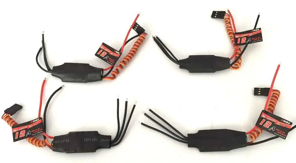 

4x 12A Brushless Emax SimonK Speed ESC Controller For FPV QAV250 Quadcopter