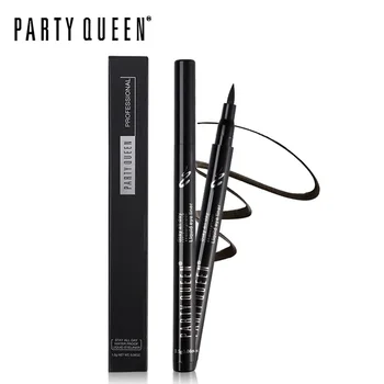 

Party Queen Stay All Day Waterproof Liquid Eye Liner Pen Sharp Black Brown Eyeliner Pencil Makeup Long Lasting Smooth Eyeliner