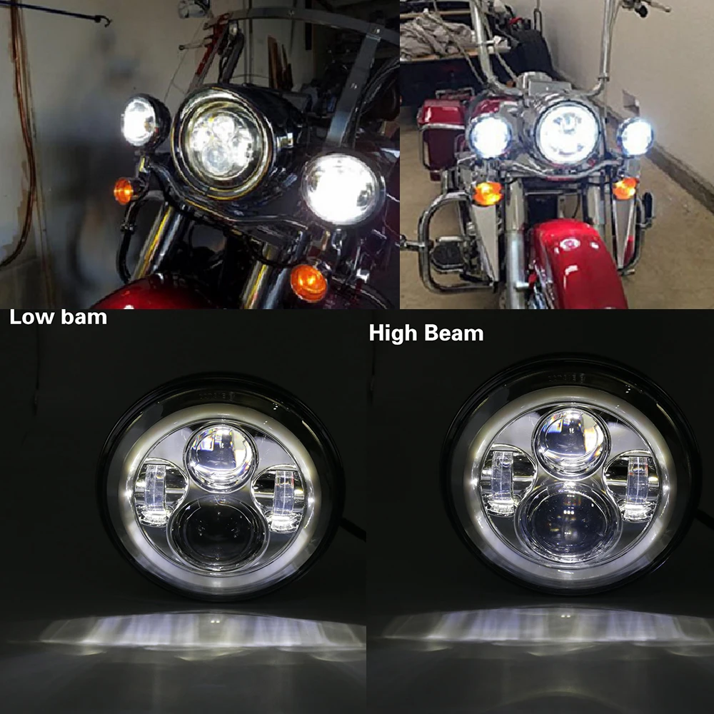 SOYAVISION " светодиодный проектор фары Halo Кольцо ж/Монтажный кронштейн кольцо для мотоциклов