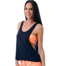 Модные топы на бретельках для женщин летние женские топы для движения футболки жилет хлопок Сексуальный Фитнес Женская одежда яркие цвета женский жилет