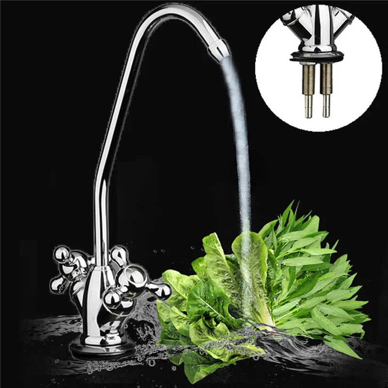Xueqin Chrome Drinking Water Filter Faucet Finish Reverse Osmosis Sink Kitchen Faucet Approx 220mm x 56mm