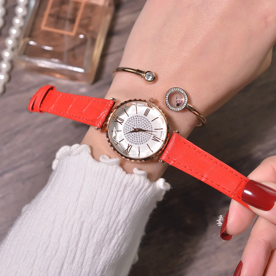 

2019 Relogios Feminino Luxury Women Watches Elegant Fashion Women Crystal Ladies Wristwatches With Bracelet Female Quartz Hour