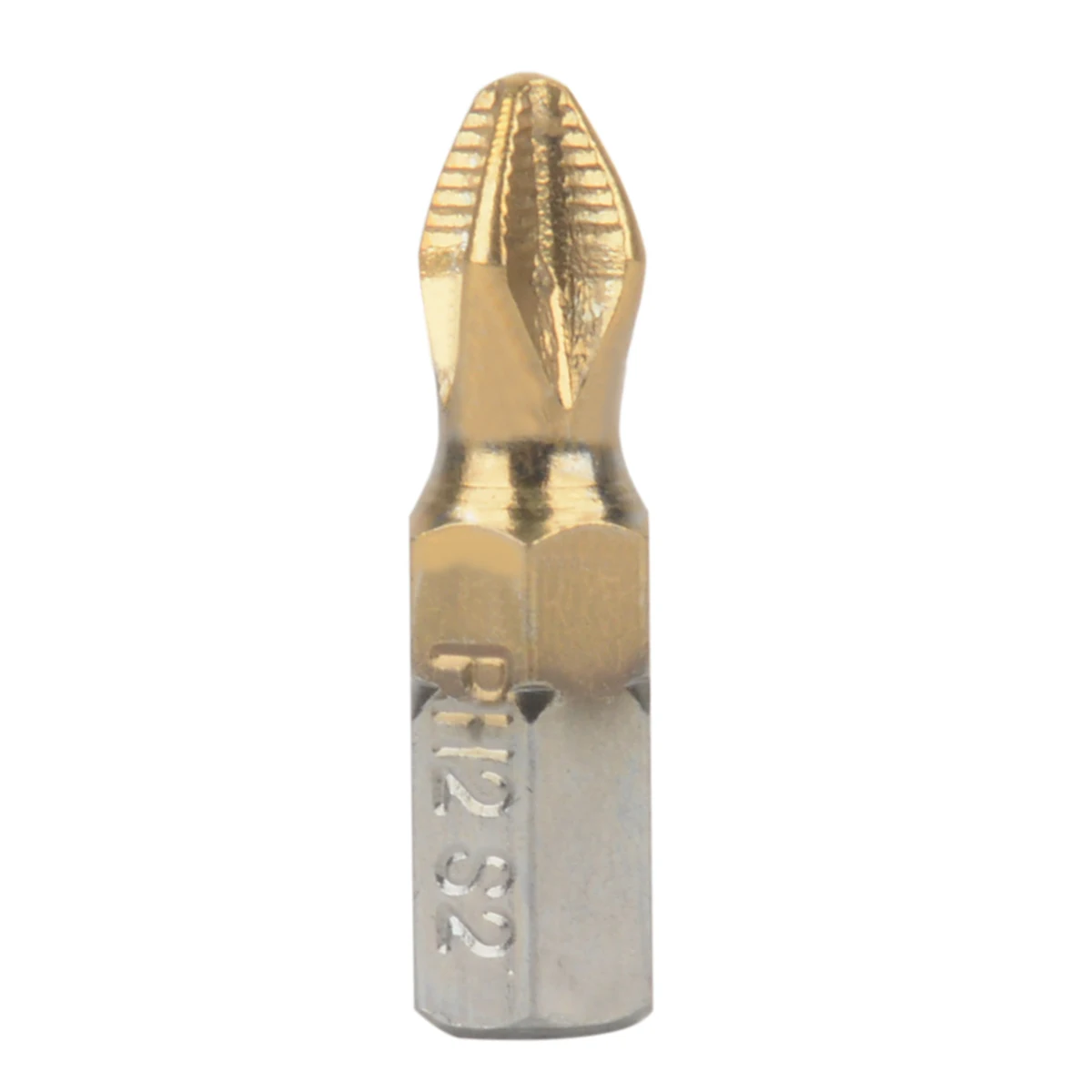 10pcs 25mm 1/4inch PH2 Magnetic Screwdriver Bits Shank Titanium Coated Screwdriver Bits Electric Drill Bits Power Tools