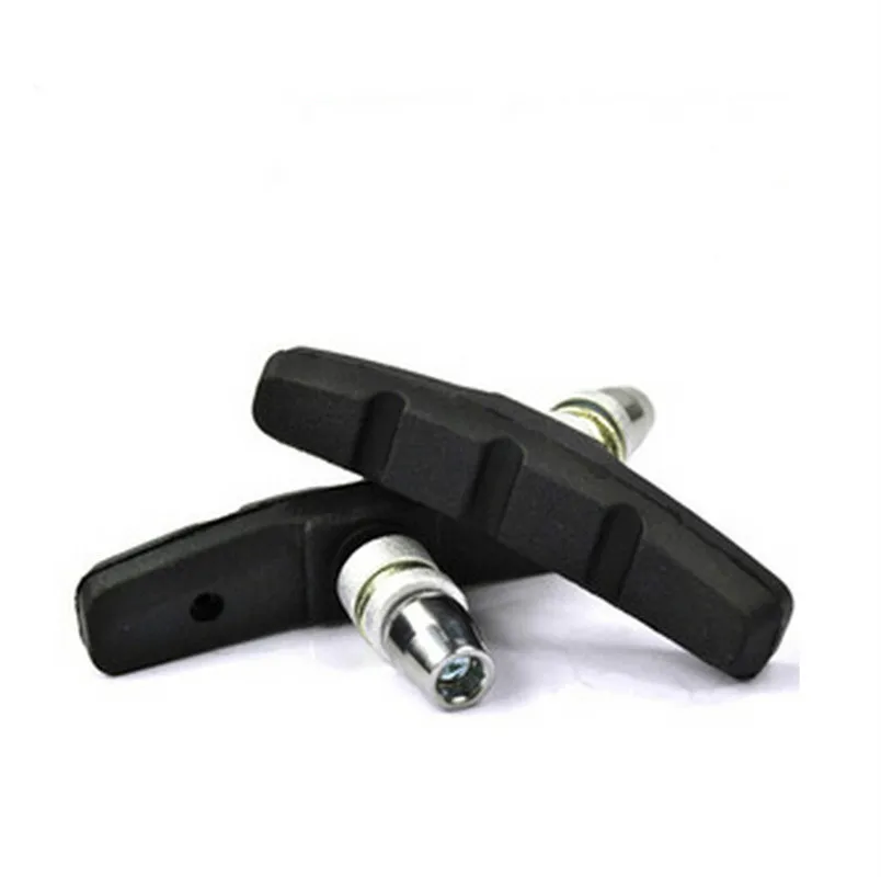 

Bike Braking V-Brake Brake Holder Shoes Mountain Road Bicycle Cycling Rubber Pads Blocks Durable V pads Free shipping 1 pcs