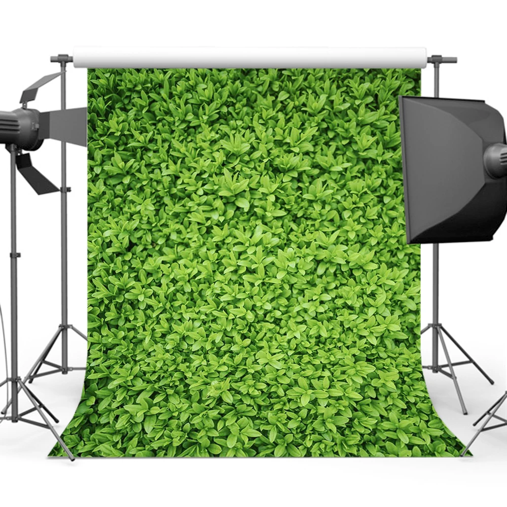 

Mehofoto Spring Green Grass Background Photography for Newborn Backdrop for Photo Studio Props Computer Printed S-2370