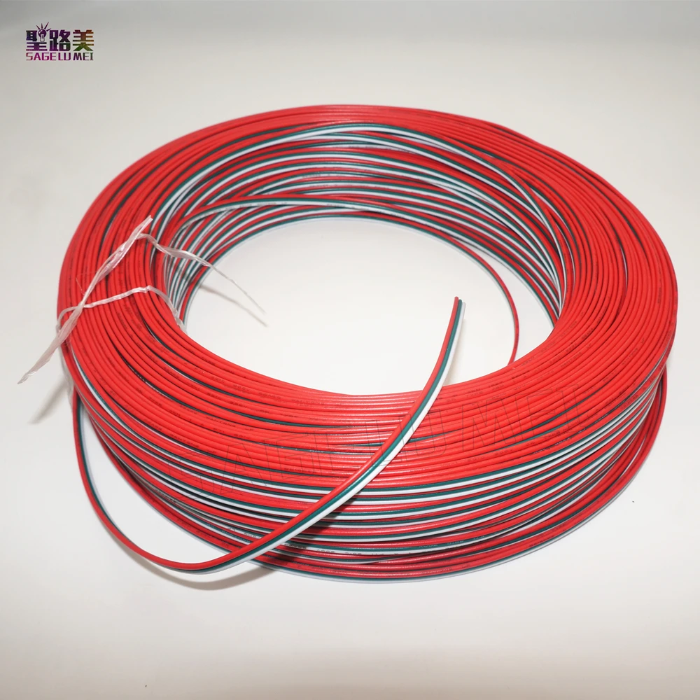 22 AWG 3pin расширенный кабель 5 м/10 м/20 м/50 м Электронный провод подключения канализационных светодиодных полос провода удлиняющий разъем Луженый провод