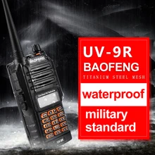 2018 Upgrade BaoFeng UV-9R Waterproof IP67 Dual Band 136-174/400-520MHz Ham Radio BF-UV 9R Baofeng 8W Walkie Talkie 10KM Range