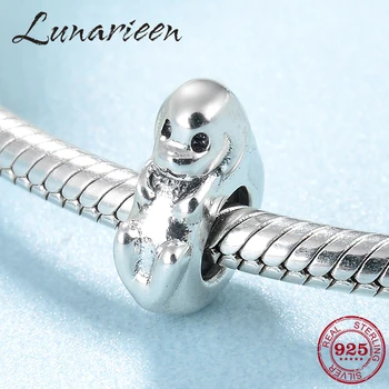 

New 925 Sterling Silver Lovely Dog Animal Spacer Stopper spacer beads Fit Original Charms europeu Bracelet Jewelry making