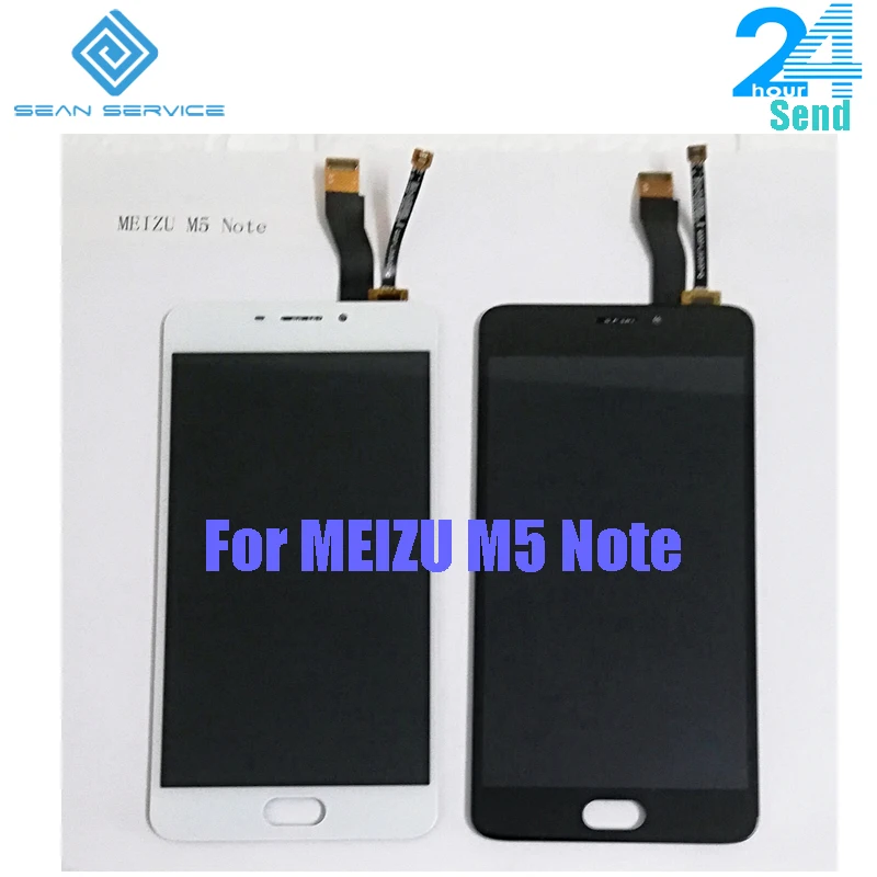 ЖК-дисплей с сенсорным экраном для Meizu M5 Note дигитайзер M621H M621Q M621M M621C сменный