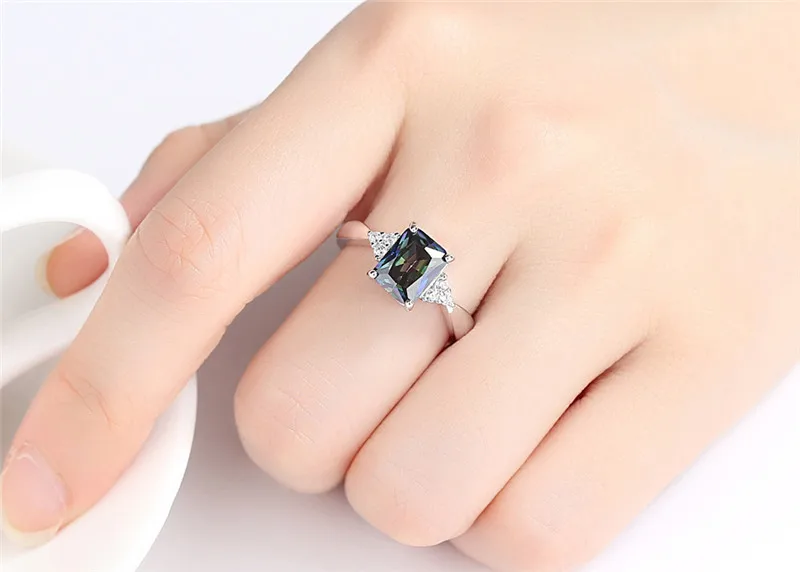 r415 rings 925 silver anel rings (4)