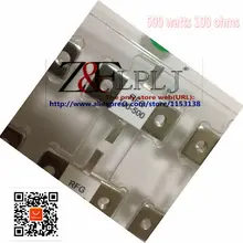 РЧ-резисторы RFG100-500 RFG 100-500 RFP500-100 500 ватт 100 Ом 500 Вт 100R резистор фиктивной нагрузки двойной PIN-код
