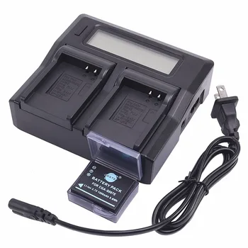 

DSTE CGR-S007E Battery + 1.5A Dual USB Battery Charger for Panasonic DMC-TZ1 DMC-TZ1EB-S DMC-TZ1EG-K DMC-TZ1-A Camera