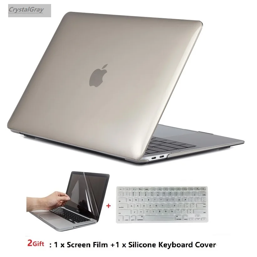 ProCase Coque pour MacBook Pro 13 Case 2018 2017 2016 Version A1989 A1708 Noir A1706 Coque Rigide pour Apple Macbook Pro 13 Pouces avec//sans Touch Bar et Touch ID