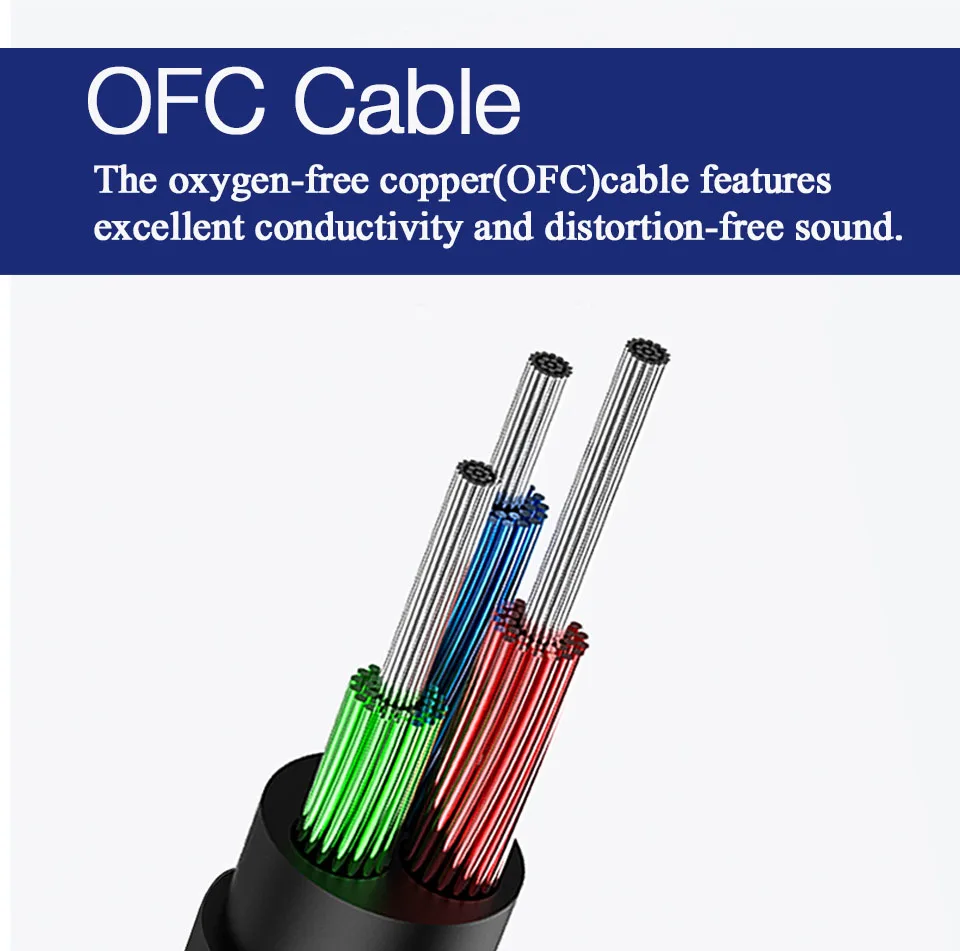 3.5mm audio cable oxygen detail