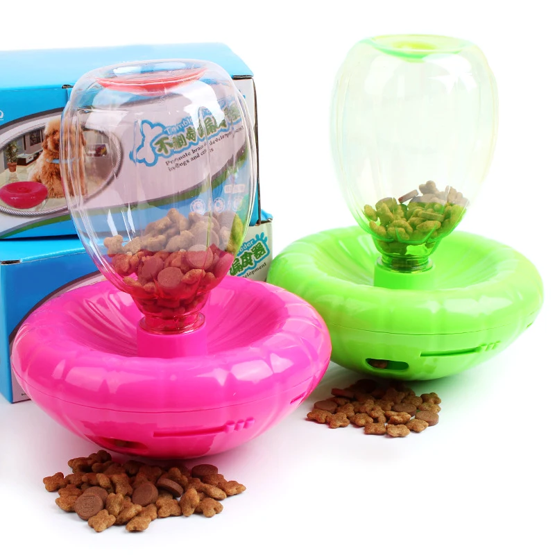 Cat Food Container Bowl For Dogs Dispenser Feeder Bowls Feeders Dog Pet Automatic Feeding Dishes Slow | Дом и сад