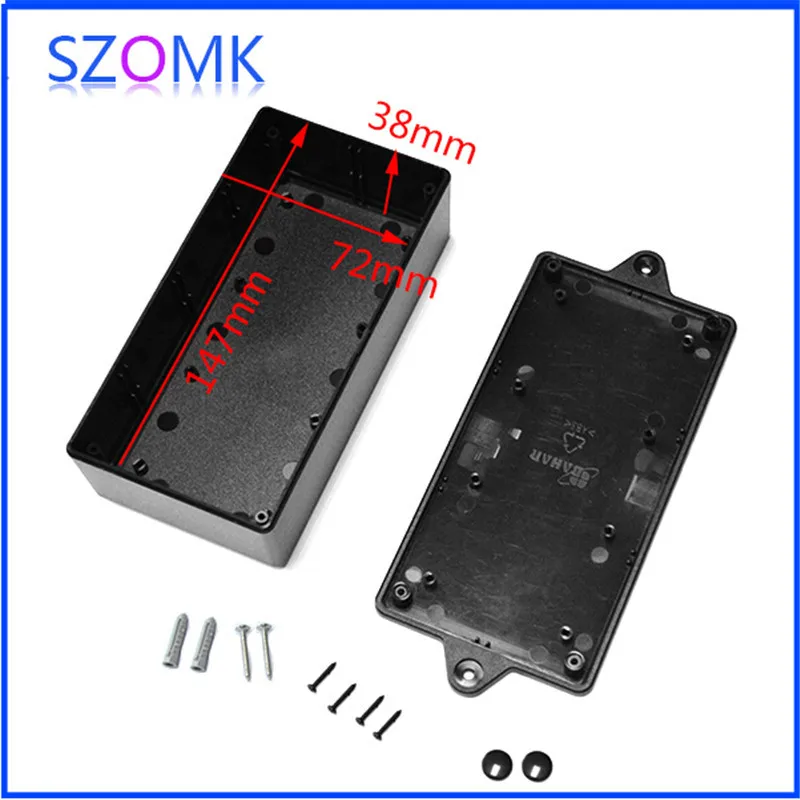 plastic box enclosure electronics junction housing abs plastic instrument enclosure project enclosure housing case szomk diy enclosure (5).jpg