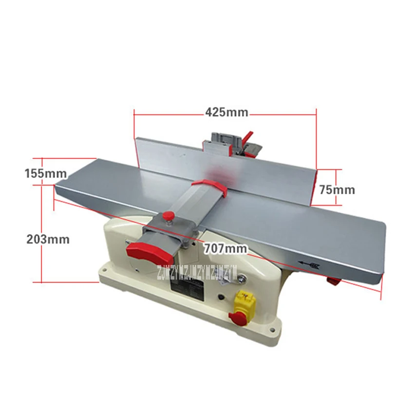 JJP-5015 многофункциональный настольный строгальный станок Электрический станок, Деревообработка Настольный строгальный станок плоский деревянный строгальный станок 220 В 1280 Вт об/мин