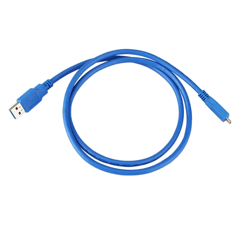 

High Quality 1M USB 3.0 Type A Male to Micro B Male M/M Extension Cable Super Speed Data Transfer Cord Adapter Computer Cable