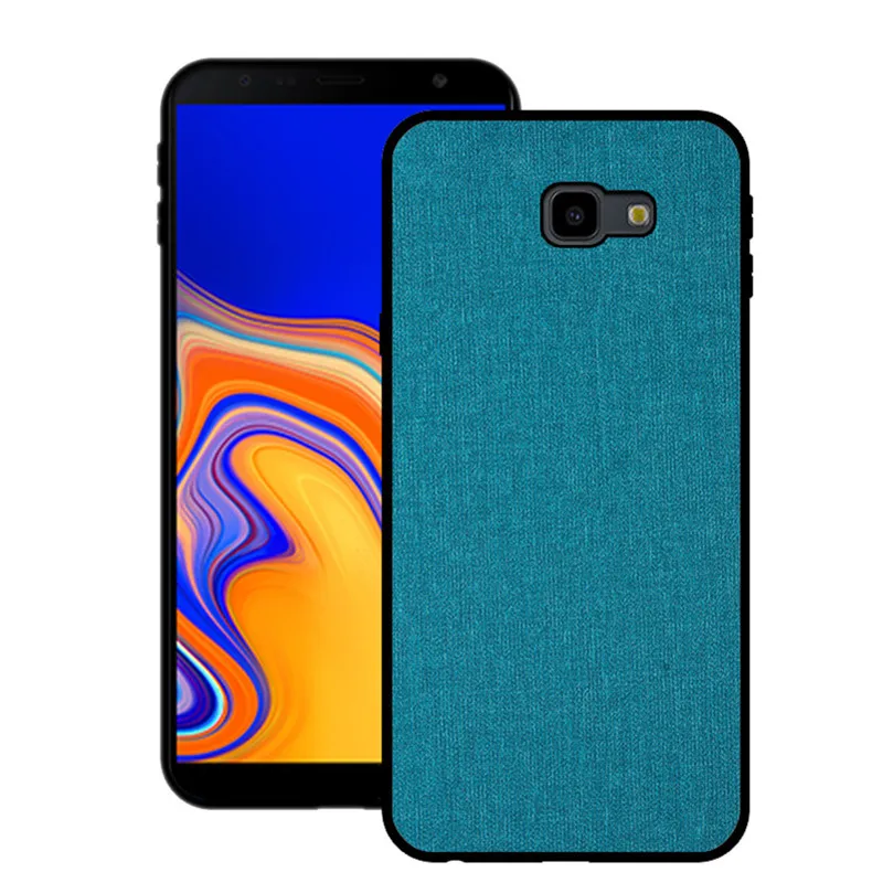 

Fabric Leather Case for Samsung Galaxy J4 J6 J8 2018 J3 J5 J7 2017 J2 core phone Case for Samsung J4 J6 plus Case Soft TPU