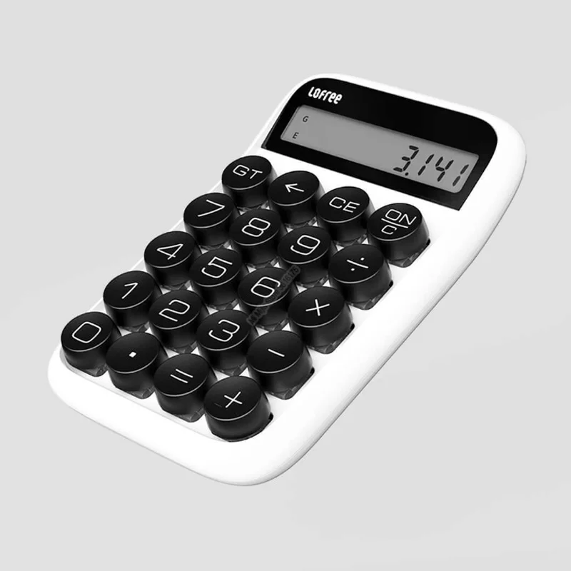 3 ألوان Xiaomi Youpin Lofree حاسبة خمر ضغط انفصال غرار Keycap اغلاق ذكي طالب مكتب حساب