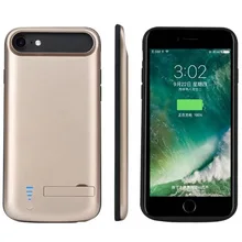 5500/8000 мАч батарея зарядное устройство чехол для iphone 8, 8 plus power Bank крышка чехол для iPhone 6 s 6 plus 7 7plus внешний аккумулятор