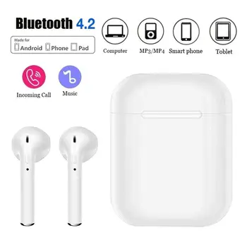 

TWS i8P Bluetooth4.2 Earphone Wireless Headset Music Player fone de ouvido with Charging Stock Box Audifono Sound Ear Bud