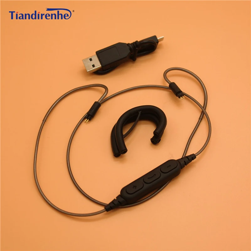 

0.78mm 2 Pin Wireless Bluetooth Cable for Weston 1964 UE3X UE18 W4R UM3X es5 TFZ Earphone Headset for iPhone xiaomi Android IOS