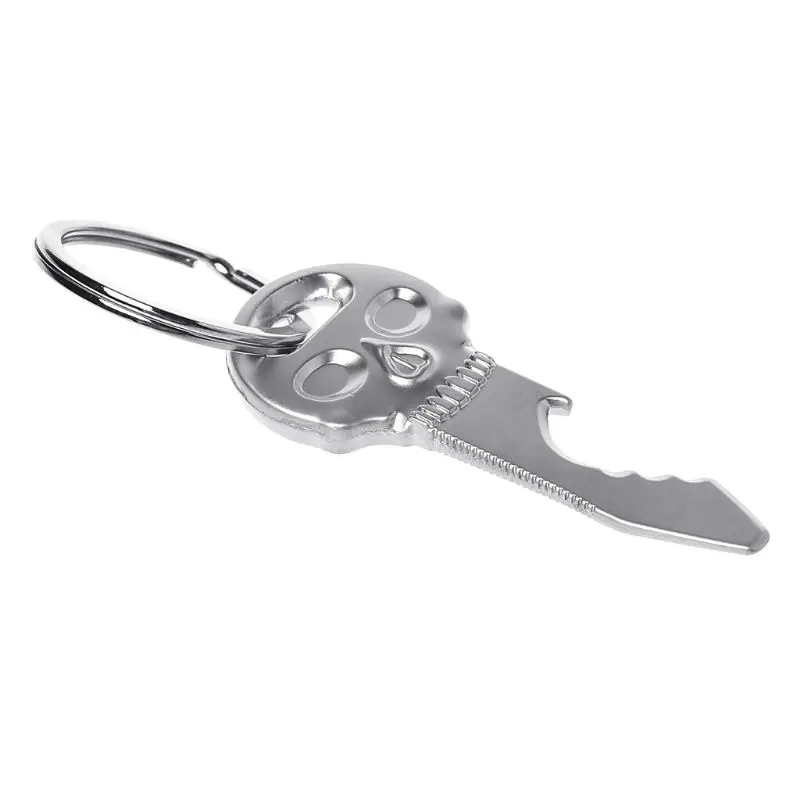 

Creative Beer Bottle Openers Alloy Skull Shape Key Chain Pendant Kitchen Bar Use
