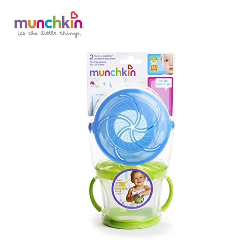 Munchkin Snack Catcher чашка 1 шт. 9 унций Бесплатная доставка по всему миру Цвета случайной