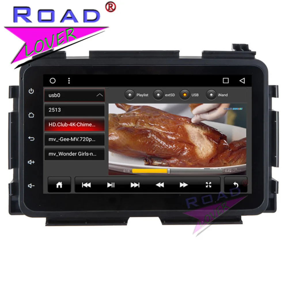 Clearance Roadlover Android 8.1 Car Media Center Player Autoradio For Honda Vezel 2015 Stereo GPS Navigation Magnitol Two Din Video NO DVD 3