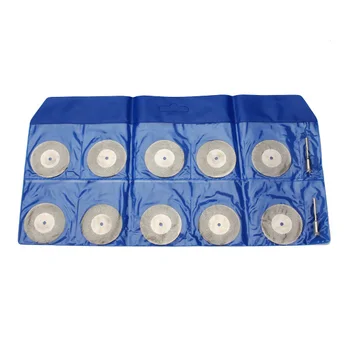 

10PCS 40mm cutting disc for Rotary accessories Diamond Coated Saw Blade Cut Off Wheels Disc Kits For Glass Stone Jade