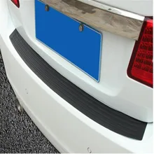 

Car Styling Rubber Rear Guard Bumper Protect Trim Cover sticker For Land Rover a9 x8 d90 v8 Discovery Sport Evoque Freelander 2