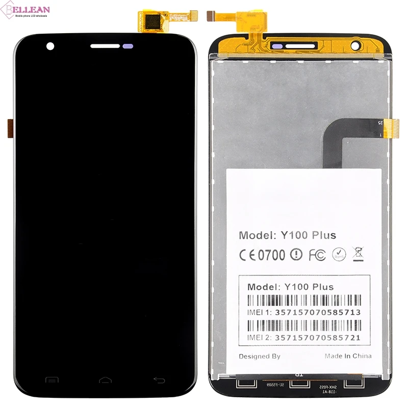 

HH Brand New Y100Plus Lcd Screen Replacement For DOOGEE Y100 Plus LCD Display Touch Screen Digitizer Assembly Free Shipping